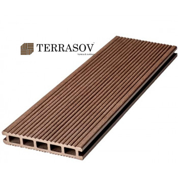 Террасная доска Dortmax VELVET BAROCCO (Коричневый)