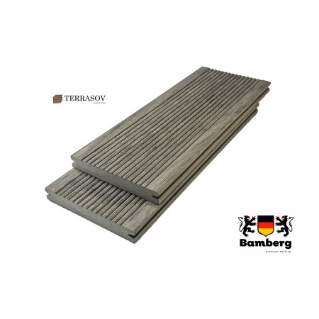 Террасная доска ДПК Bamberg Solid Shipboard, English Barnwood