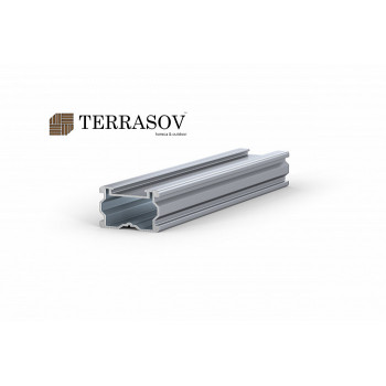 Профиль алюминиевый BASIS (25х40х4000)