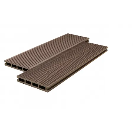 Террасная доска TERRASOV MODERN 3D 146x24  (Венге)