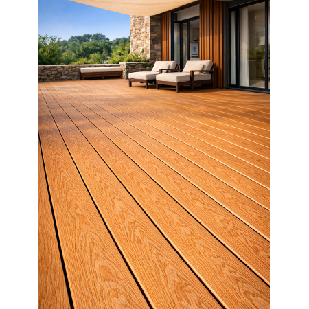 Террасная доска TERRASOV LIGHT 135x22  (Натуральный)