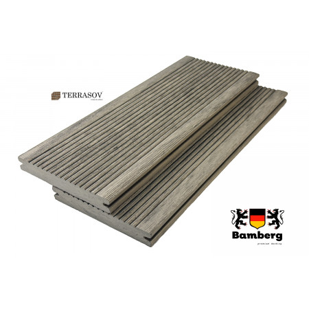Террасная доска ДПК Bamberg Solid Shipboard, English Barnwood