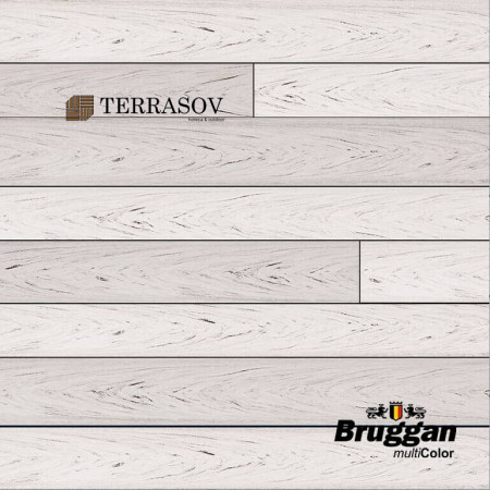 Террасная доска BRUGGAN multicolor smoke white (белый)