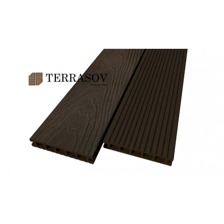 Террасная доска TERRASOV Vista 3d 150x26    (без НДС) (Венге)