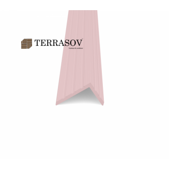 Угол торцевой LECOLE 40х60 (Розовый фламинго)