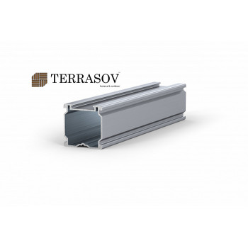 Профиль алюминиевый BASIS (40х40х4000)