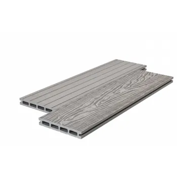 Террасная доска TERRASOV LIGHT 135x22 (Серый)