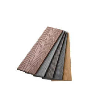 Заборная доска TERRASOV MODERN 3D 140x11 Серый