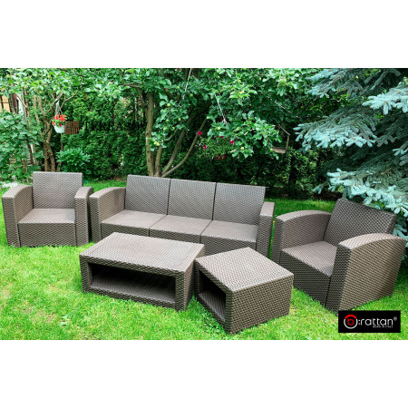 Комплект мебели Rattan Premium 5, венге