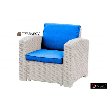 Комплект мебели Rattan Premium 4, СЕРЫЙ