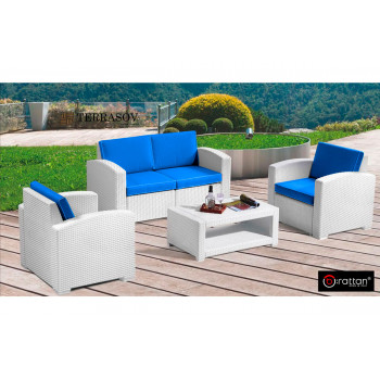 Комплект мебели Rattan Premium 4, СЕРЫЙ