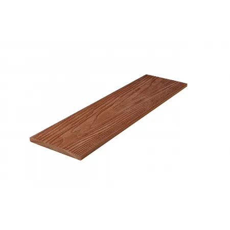 Заборная доска TERRASOV MODERN 3D 140x11 Красное дерево