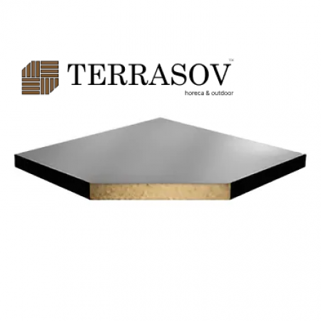 Плита фальшпола из ДСП K&R Design W28Al/St